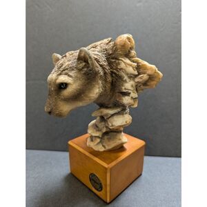 Mill Creek Studios Original Intuition- Small Cougar Figurine #14005 Signed.
